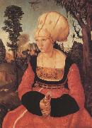 Lucas Cranach the Elder Anna Putsch,First Wife of Dr.johannes (mk45) Sweden oil painting artist
